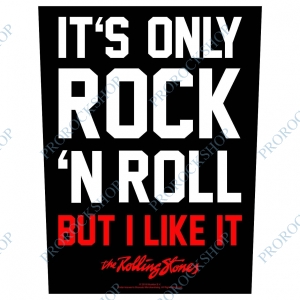 nášivka na záda Rolling Stones - Its only rock ´n roll