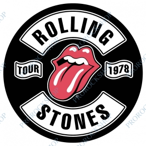 nášivka na záda, zádovka Rolling Stones - Tour 1978