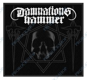 nášivka Damnation's Hammer - Hammers and Skull