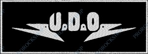 nášivka nápis U.D.O. - Logo