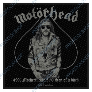 nášivka Motörhead - 49% Motherfucker