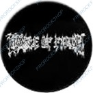 placka, odznak Cradle Of Filth - logo