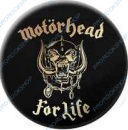 placka, odznak Motörhead - For Life