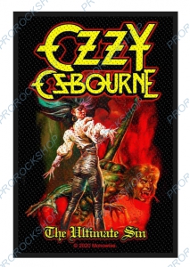 nášivka Ozzy Osbourne - The Ultimate Sin