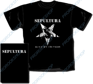 triko Sepultura - Live In Sao Paulo