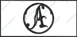 bílá nášivka Apocalyptica - logo
