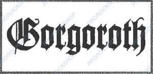 bílá nášivka Gorgoroth