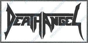 bílá nášivka Death Angel