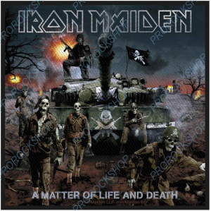 nášivka Iron Maiden - A matter of life & death