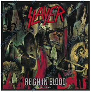 nášivka Slayer - Reign in blood
