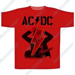 triko AC/DC - Angus PWR UP red