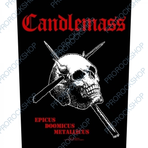 nášivka na záda, zádovka Candlemass - Epicus Doomicus Metallicus