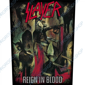 nášivka na záda Slayer - Reign in Blood