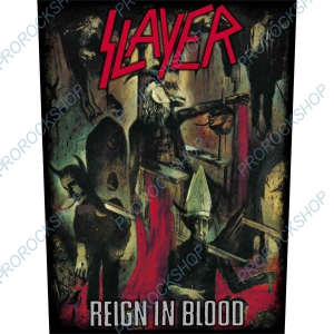 nášivka na záda Slayer - Reign in Blood