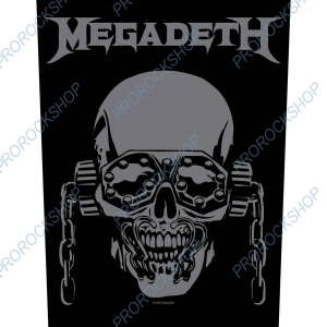nášivka na záda Megadeth - VIC Rattlehead