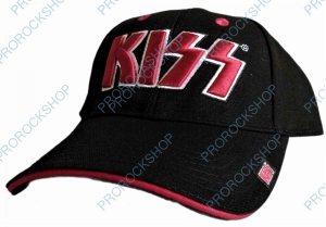 kšiltovka Kiss - Logo red