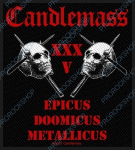 nášivka Candlemass - Epicus 35th Anniversary