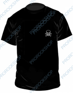 triko s výšivkou Lebka s hnáty - pirát