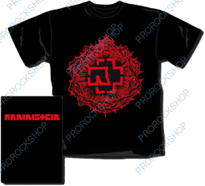 triko Rammstein - red logo