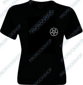 dámské triko s výšivkou Pentagram