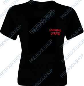 dámské triko s výšivkou Cannibal Corpse