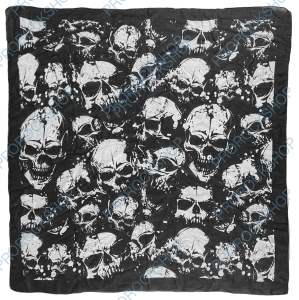 klasický šátek Lebky, různé velikosti II