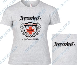 šedivé dámské triko Haemorrhage - Forensick Squad