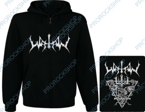 mikina s kapucí a zipem Watain - logo II