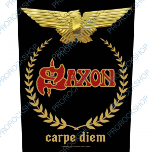 nášivka na záda Saxon - Carpe Diem