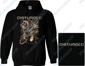 mikina s kapucí Disturbed - quitar logo