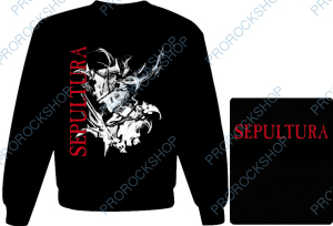 mikina bez kapuce Sepultura - logo