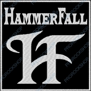 nášivka Hammerfall - logo