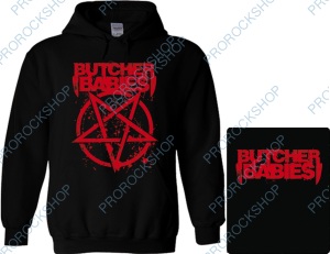 mikina s kapucí Butcher Babies - logo