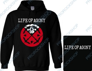 mikina s kapucí Life Of Agony - logo