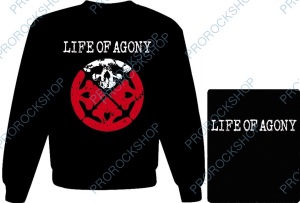 mikina bez kapuce Life Of Agony - logo