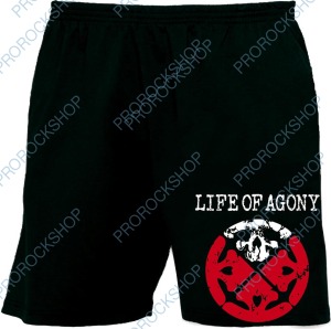 bermudy, kraťasy Life Of Agony - logo