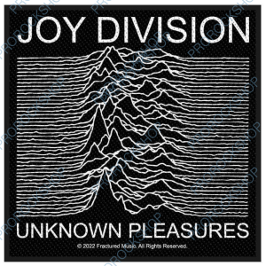 nášivka Joy Division - Unknown Pleasures