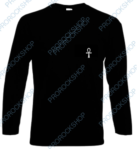 triko s dlouhým rukávem a výšivkou Nilský kříž - Anch