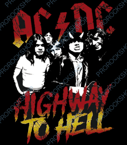 nášivka na záda, zádovka AC/DC - Highway To Hell II