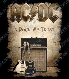 nášivka na záda, zádovka AC/DC - In Rock We Trust II