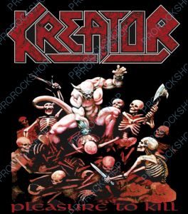 nášivka na záda, zádovka Kreator - Pleasure To Kill