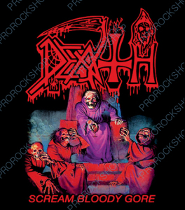 nášivka na záda, zádovka Death - Scream Bloody Gore