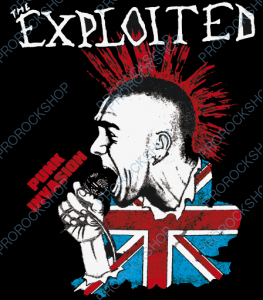 nášivka na záda, zádovka The Exploited - Punk Invasion