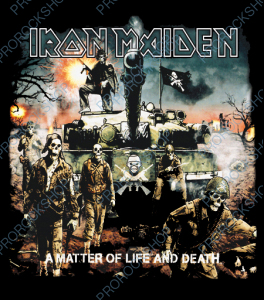 nášivka na záda, zádovka Iron Maiden - A Matter Of Life And Death