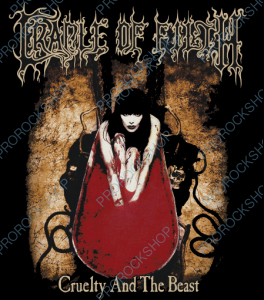 nášivka na záda, zádovka Cradle Of Filth - Cruelty And The Beast