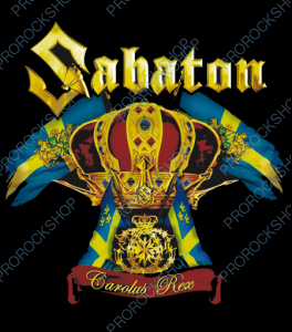 nášivka na záda, zádovka Sabaton - Carolus Rex II