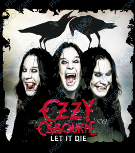 nášivka na záda, zádovka Ozzy Osbourne - Let It Die