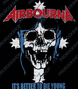 nášivka na záda, zádovka Airbourne - It s Better To Die Young