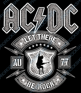 nášivka na záda, zádovka AC/DC - Let There Be Rock