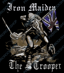 nášivka na záda, zádovka Iron Maiden - The Trooper II